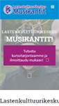Mobile Screenshot of musikantit.fi